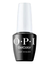 OPI GelColor לק ג׳ל Lady In Black GCT02-EU | 15 מ״ל