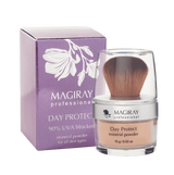 מאג'יריי ריסטור אבקת הגנה מינרלית נגד קרינת UVA ו-UVB עם הגנה 50 15 גר