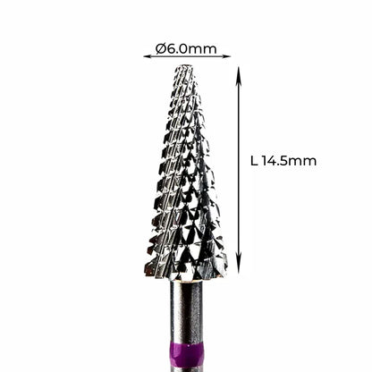 ראש שיוף קרביד קונוס - Freza