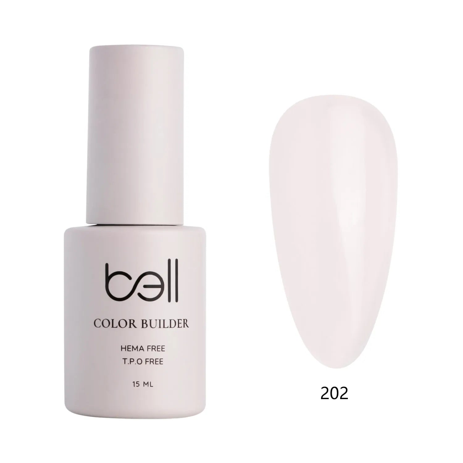 בל לק ג'ל בנייה גוון 202 - Bell - Yofeely Cosmetics
