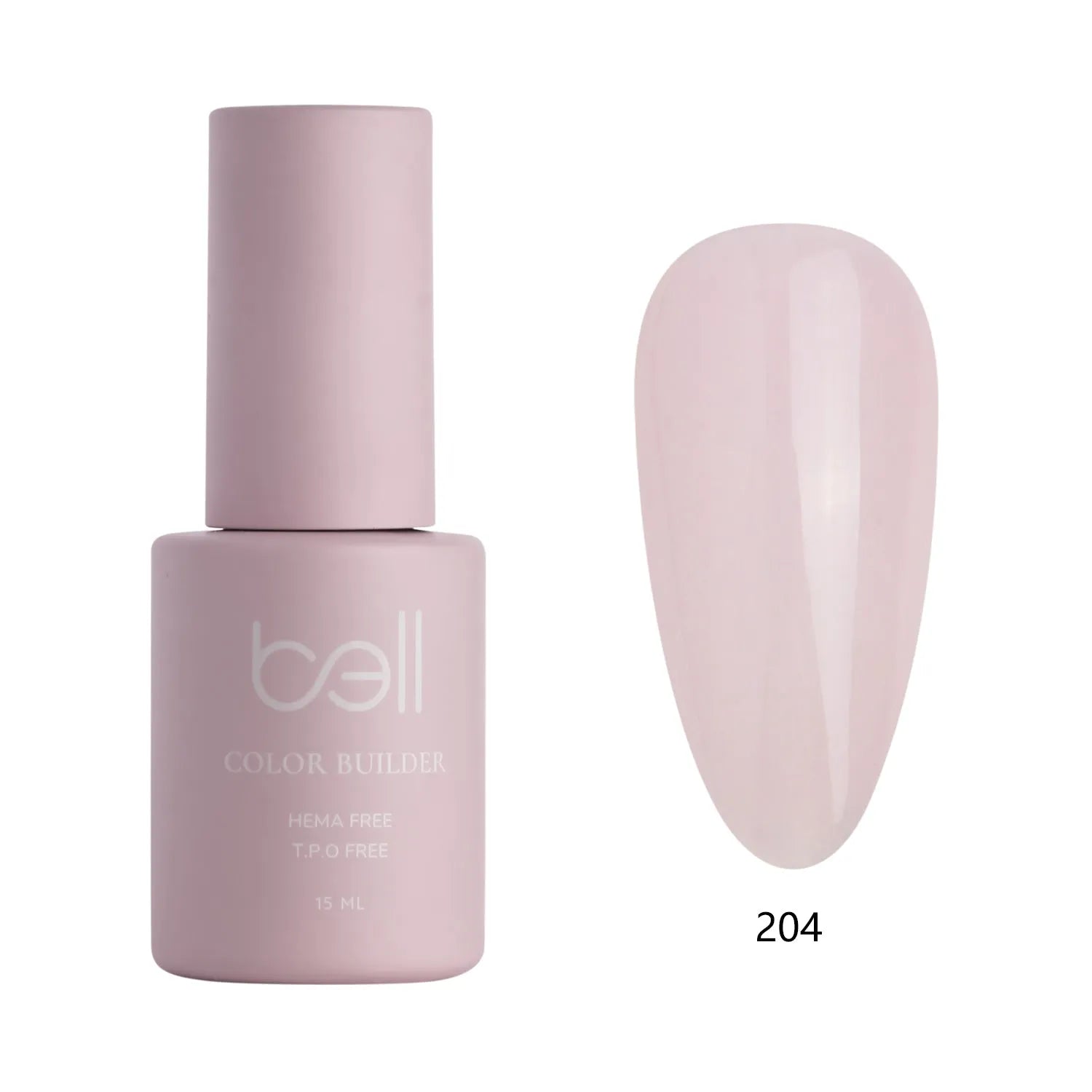 Гель-лак Bell Builder, цвет 204 — Bell