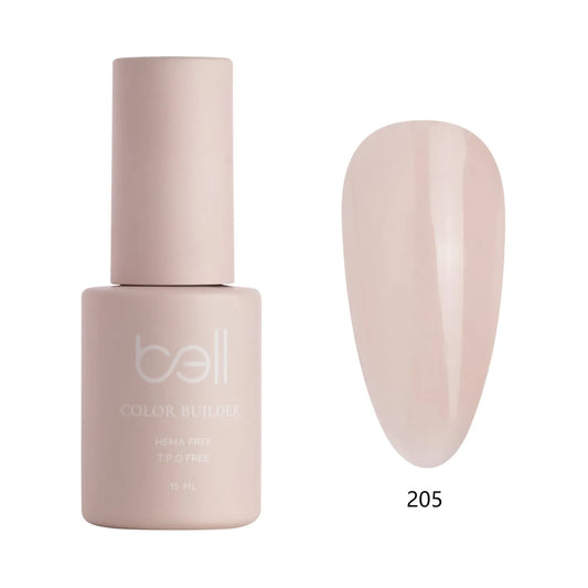 בל לק ג'ל בנייה גוון 205 - Bell