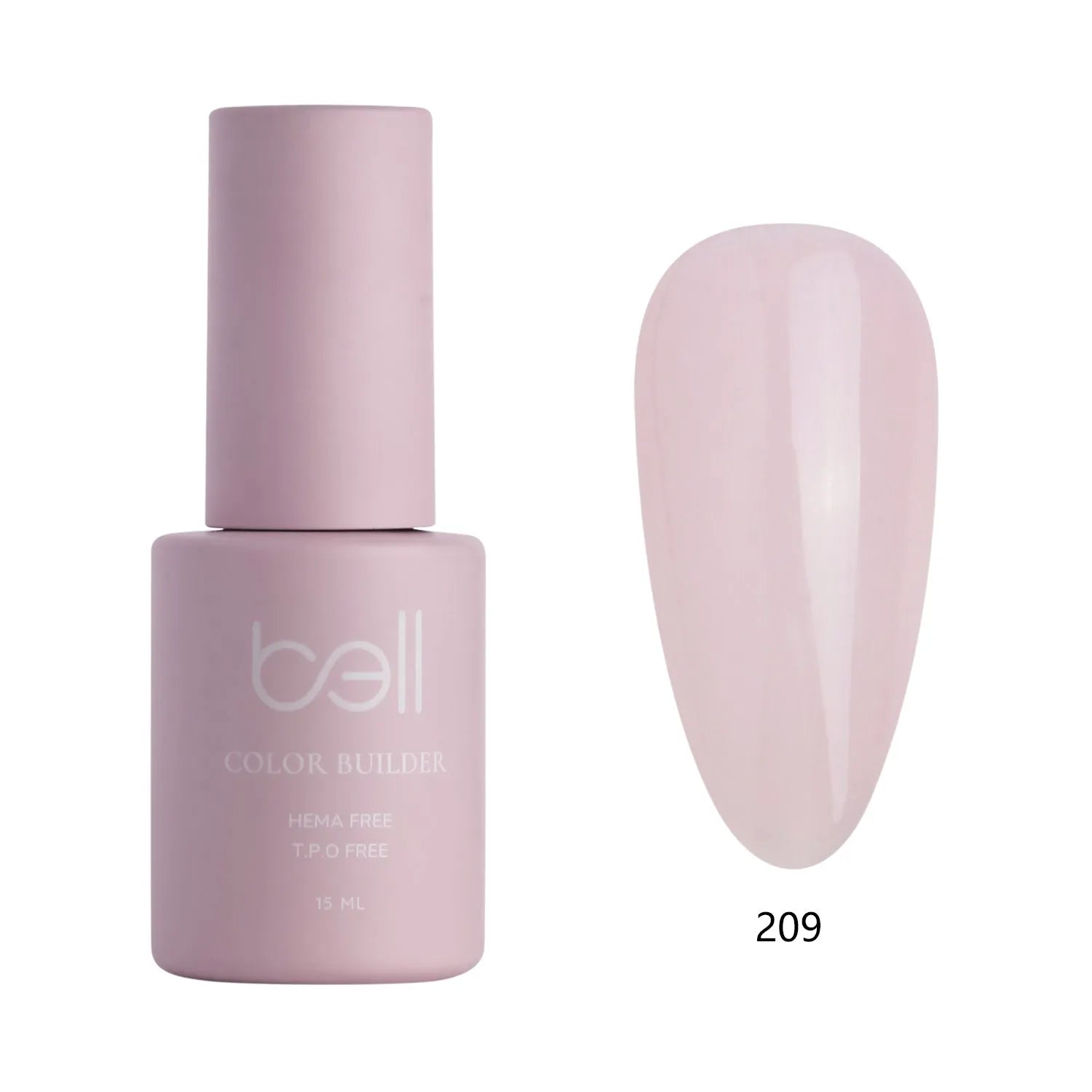 Гель-лак Bell Builder, цвет 209 — Bell
