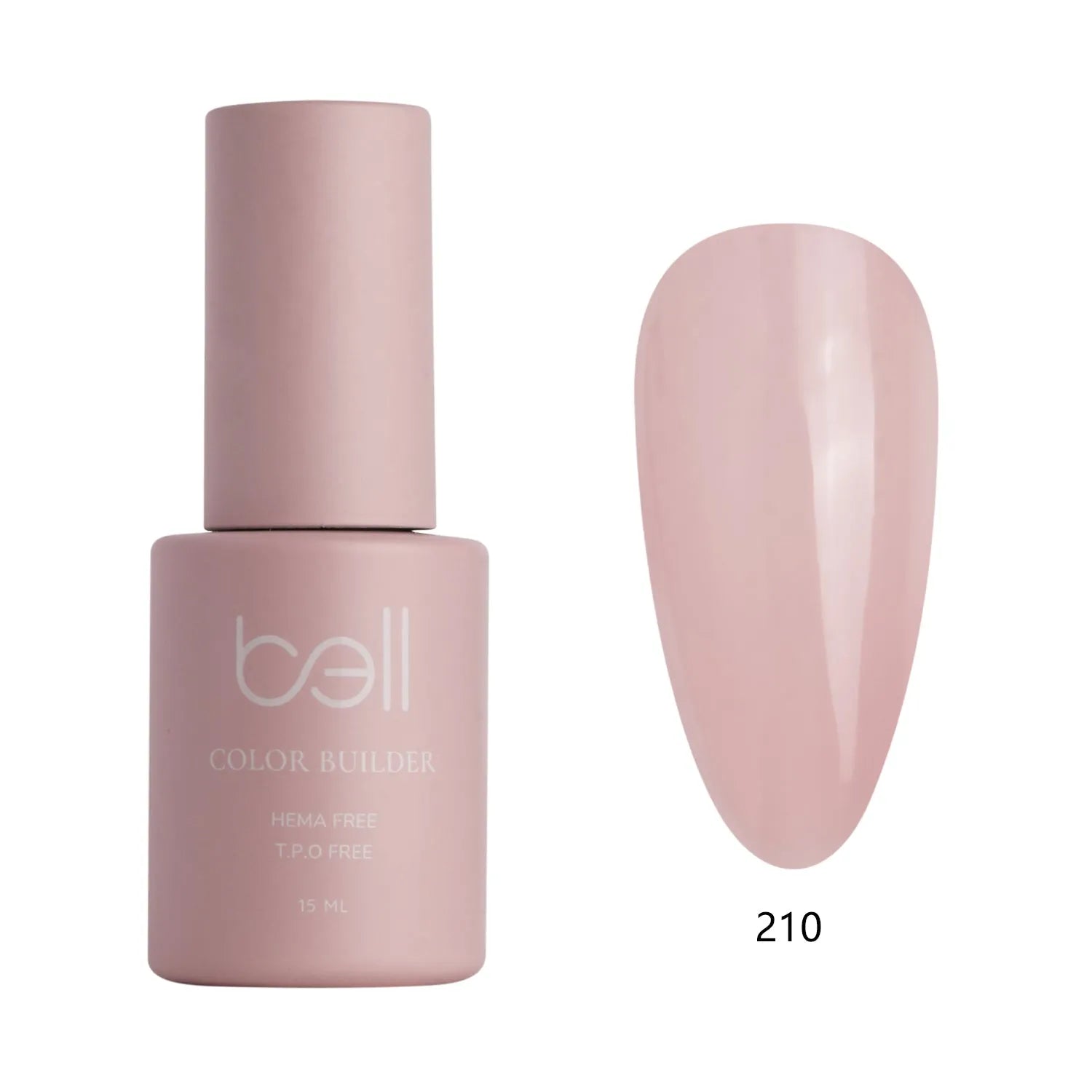 Гель-лак Bell Builder, оттенок 210 — Bell