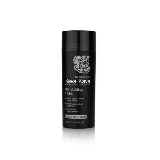 קווה קווה סיבי שיער קרטין שחור 26 גרם