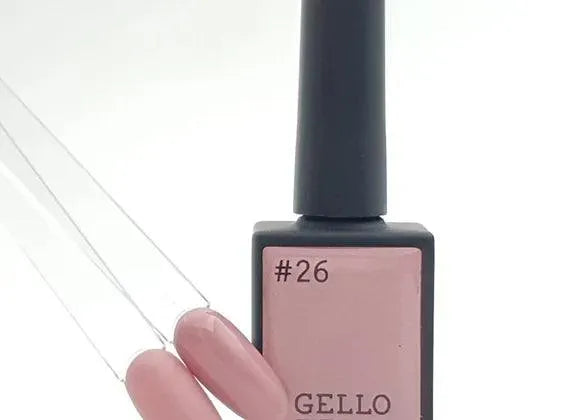 Gello gel polish pink brown - 26