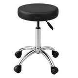 Round pneumatic chair with wheels