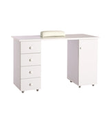 Wooden table for a manicurist