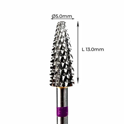 ראש שיוף קרביד קונוס צולב - Freza