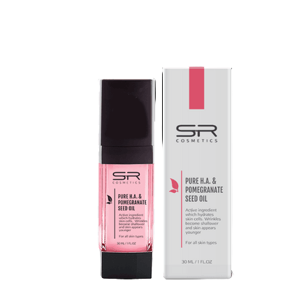 SR Cosmetics Сыворотка с гиалуроновой кислотой и маслом граната 30 мл 