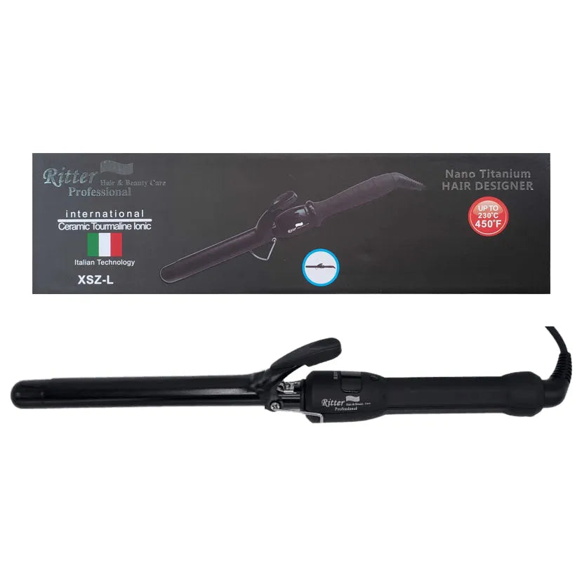 מסלסל שיער ננו טיטניום מקצועי RITTER ריטר