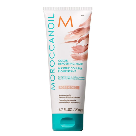 Временная цветная маска Moroccanoil - розовое золото 200 мл