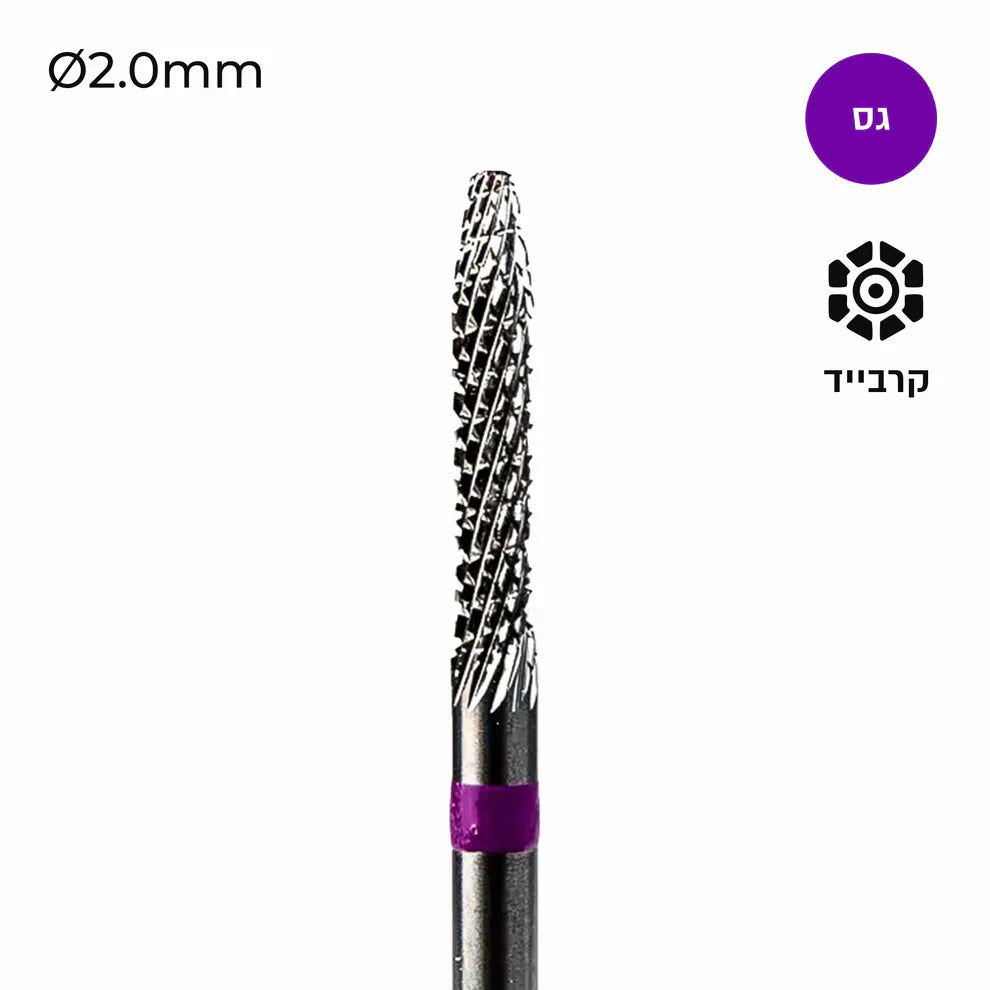 ראש שיוף קרביד חבית - Freza