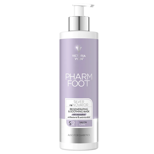 פארם פוט מסכת מיקרוסילבר להזנת עור הרגליים 400 מ"ל