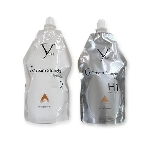 Japanese Straightening for Natural Hair 400 ml + Neutralizer 400 ml YUKO