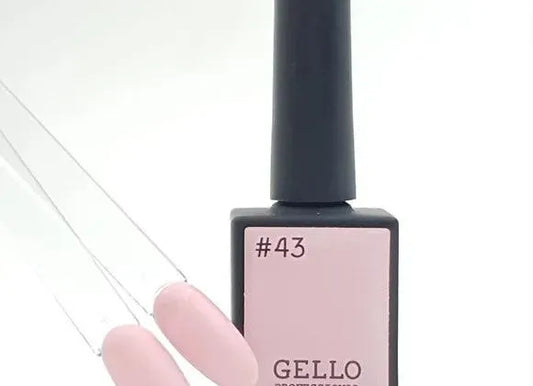 Gello Opaque light pink gel polish - 43