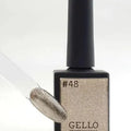 Гель-лак Jello Glitter, темно-коричневый, 48