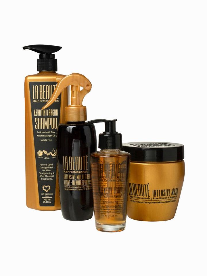 La Botte Intensive Pack - includes shampoo, mask, serum and detangling spray