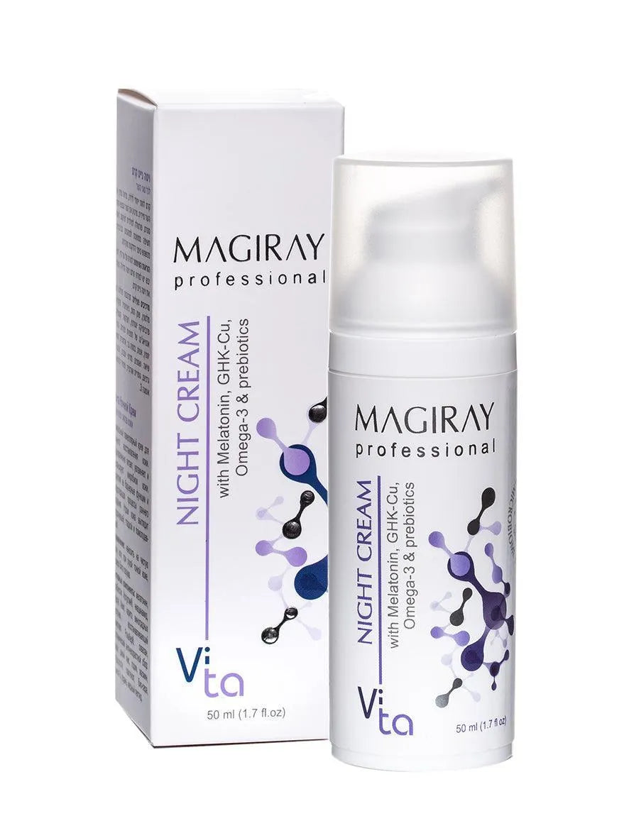 מאג'יריי ויטה קרם לילה לשיקום עור מגורה 50 מ"ל