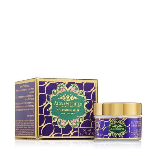 אלונה שכטר מסכת הזנה לעור שמן 50 מ״ל