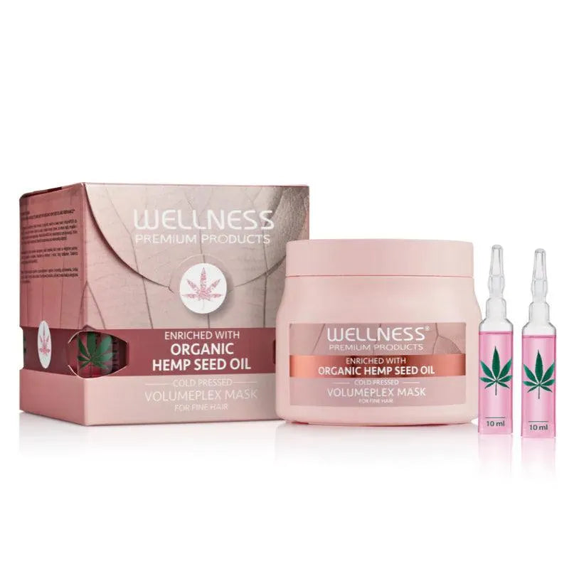 וולנס מסכה לשיער לשיער דק עד רגיל 500 מ”ל