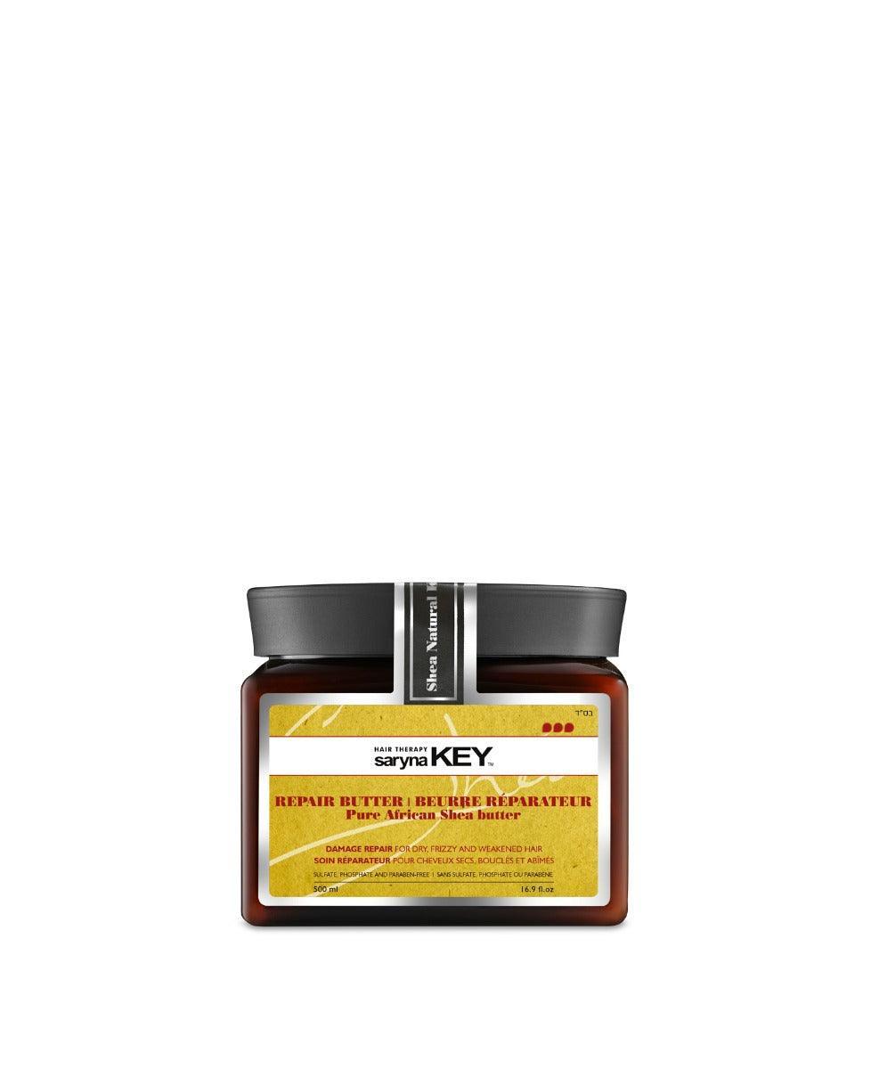 סרינה קי חמאת שיאה מסכה שיער יבש ופגום, רגיל-עבה 500 מ"ל