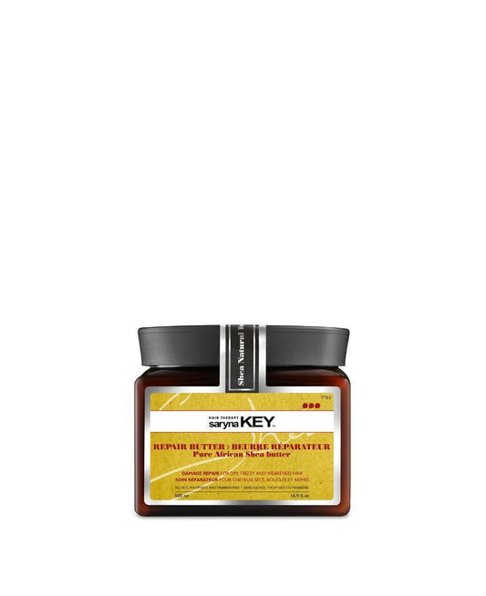 סרינה קי חמאת שיאה מסכה שיער יבש ופגום, רגיל-עבה 500 מ"ל