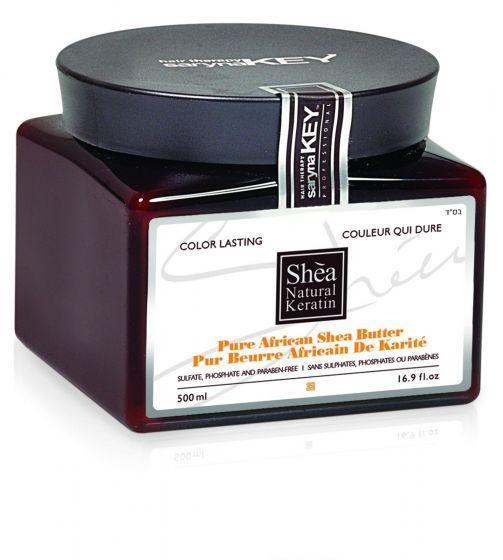 סרינה קי שיער צבוע ומובהר מסכת חמאת שיאה 500 מ"ל