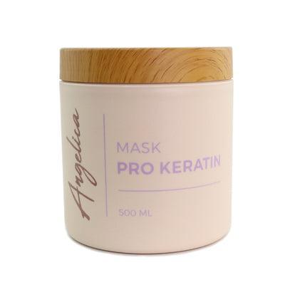 Angelica Pro Keratin Hair Mask For Dry Damaged Hair 500ml/17FL.OZ.