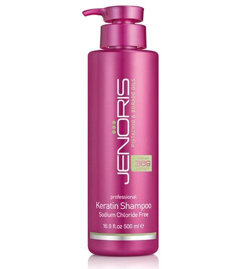 Genoris Keratin Shampoo Without Salts – For Hair After Straightening 500 ml