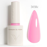 Innovative formula opaque gel polish without HEMA, TPO, and HPMA 10 ml - Venalisa 5038c
