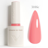 Innovative formula opaque gel polish without HEMA, TPO, and HPMA 10 ml - Venalisa 5046c