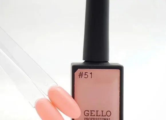 Gello Bright peach gel polish - 51