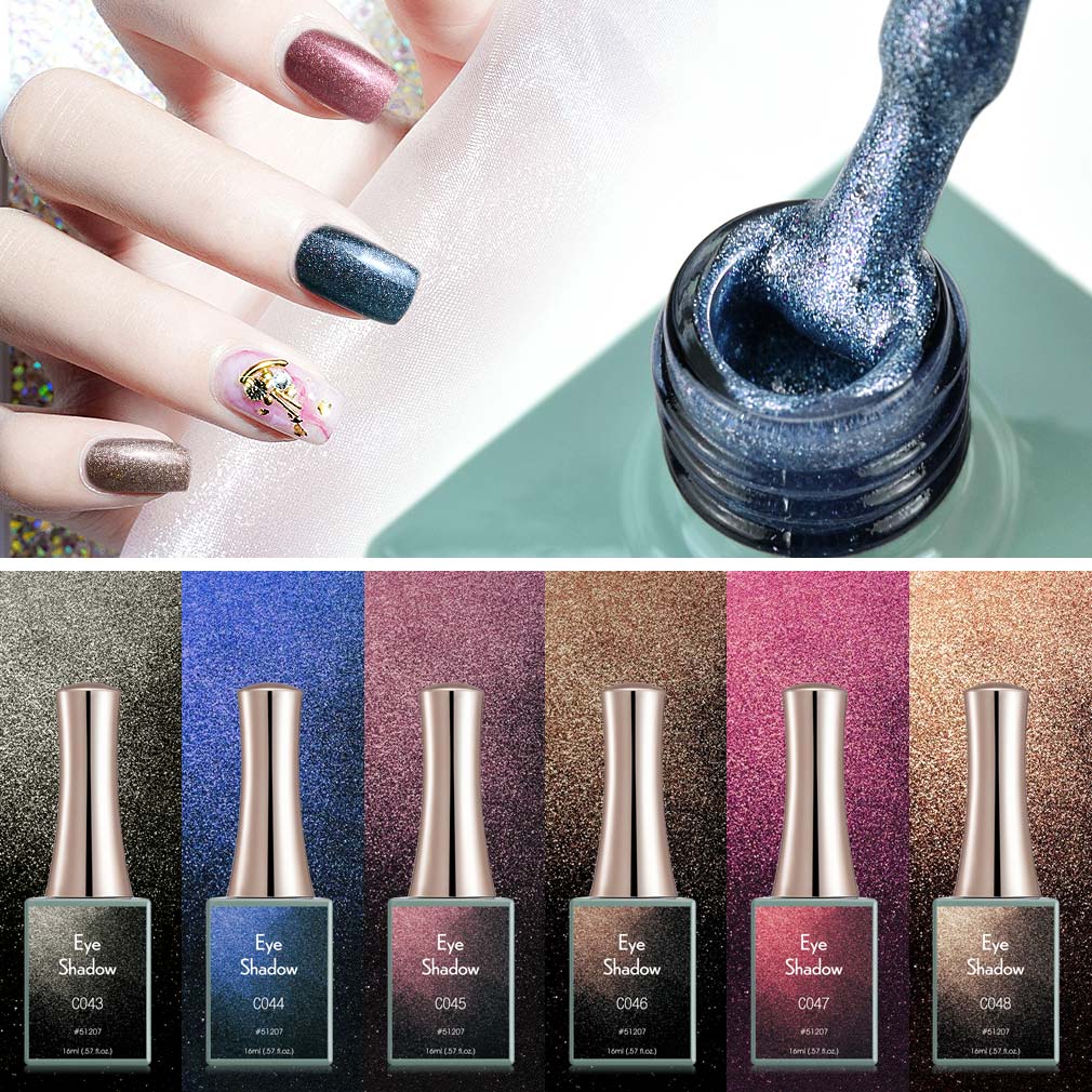 קאני סדרת Eye Shadow לק ג'ל 6 יחי
