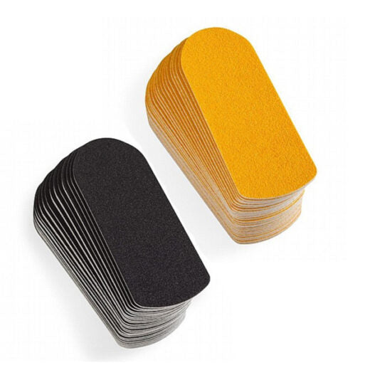 Berox Interchangeable Sanding Polishing Stickers for Pedicure Handle 50 Units 
