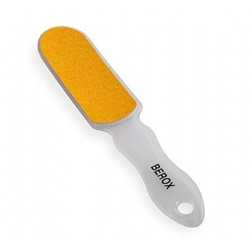 Berox exfoliates dry skin 