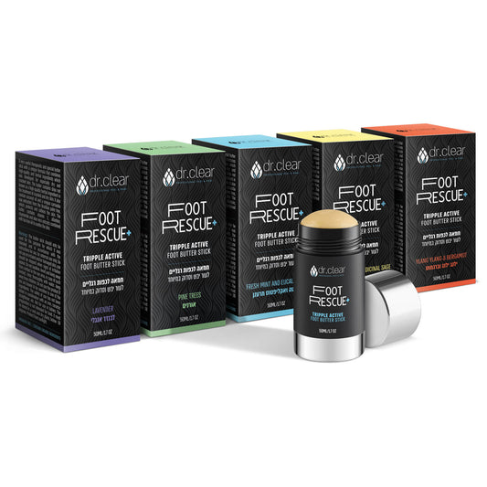 דר קליר סטיק ייחודי רב שימושי עם חמאת שיאה אורגנית מוקשה 50 מ"ל