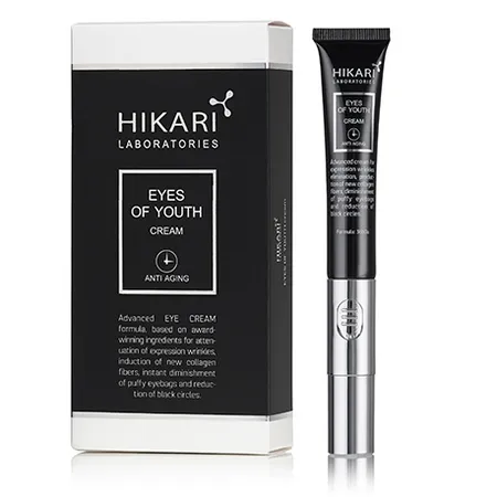 Hikari Revolutionary Eye Cream for Nourishing, Brightening, Reducing Puffiness and Dark Circles 20 ml