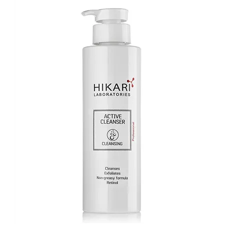 היקארי תכשיר ניקוי טיפולי מכיל AHA & BHA עם רטינול וויטמיןC 500 מ"ל