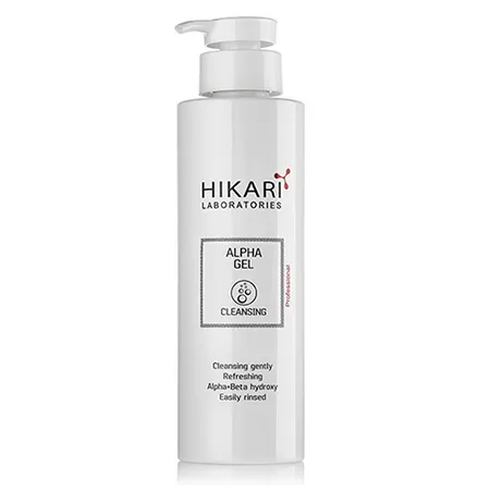 היקארי ג'ל ניקוי מרענן מעקב הזדקנות ומחדש את מרקם העור 500 מ"ל