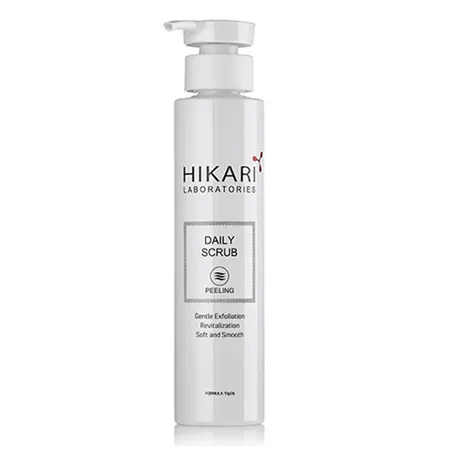 היקארי פילינג מיקרו דרמברשיין עם אבקת קונכיות ואבקת סלעי בזלת 250 מ"ל