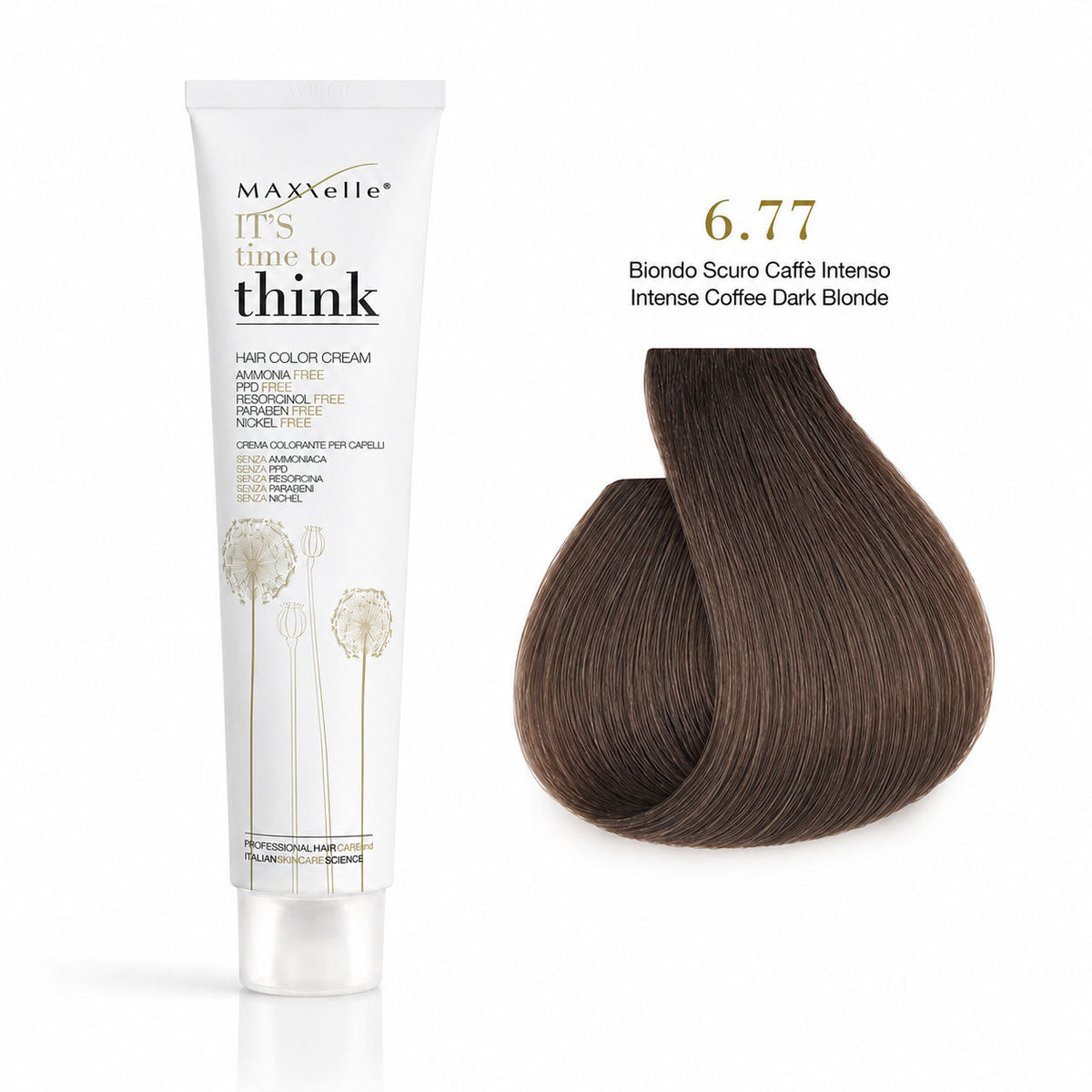 MAXXelle THINK 6.77 בלונד כהה קפה אינטנסיבי 100 מ״ל