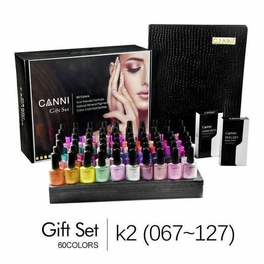 קאני מזוודה 60 גוונים לק ג'ל - K2