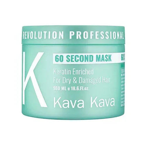 מסכת שיער 60 שניות 550 מ״ל | Kava Kava