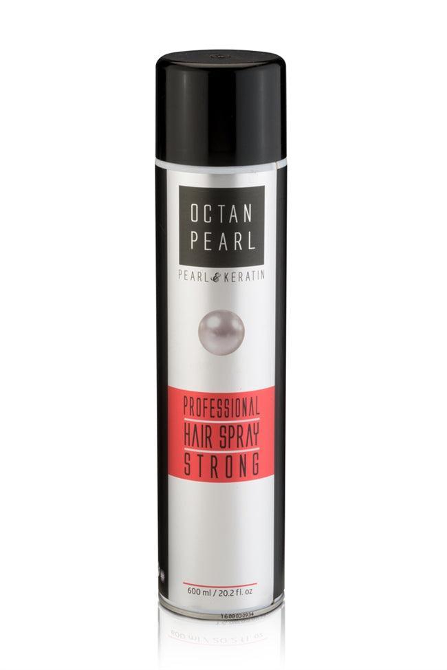 Профессиональный лак для волос Octane Pearl - Strong 600 мл