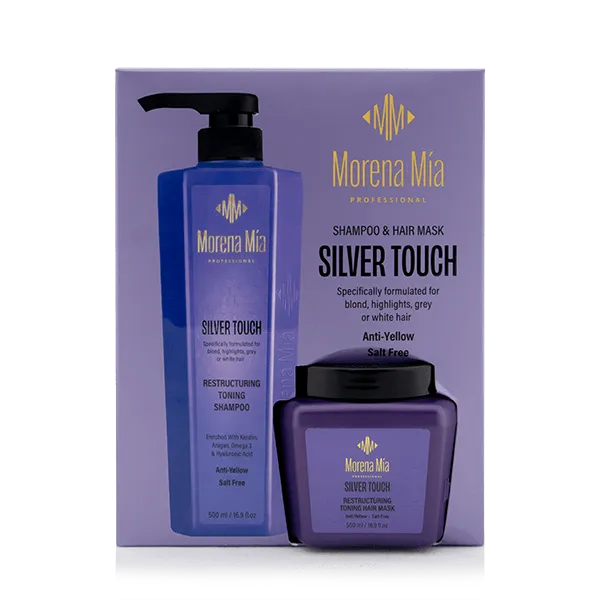 Morena Mia Shampoo and Mask Silver Touch Series - Morena Mia