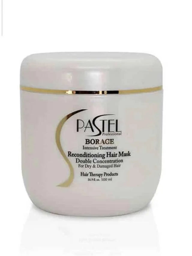 Пастельная маска для волос с экстрактом огуречника, 500 мл