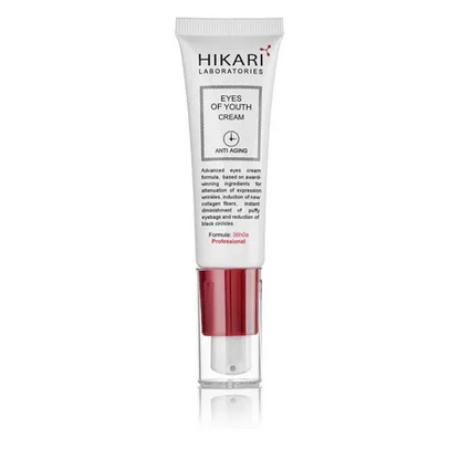 Hikari Revolutionary Eye Cream for Nourishing, Brightening, Reducing Puffiness and Dark Circles 30 ml