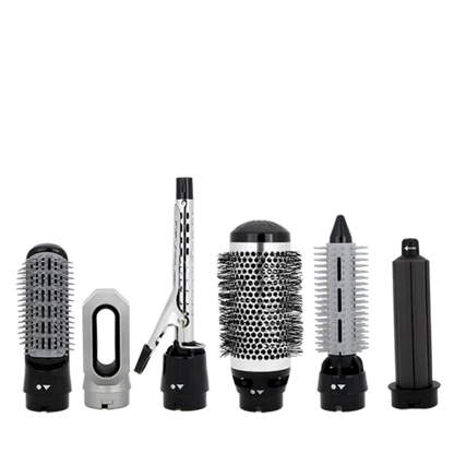 ריטר מברשת פן חשמלית עם 6 ראשים לייבוש החלקה וסלסול