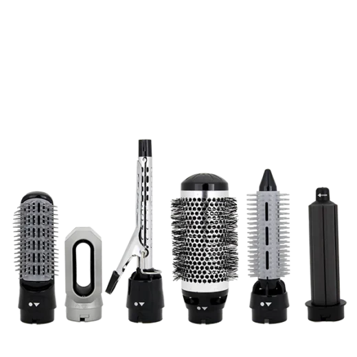 ריטר מברשת פן חשמלית עם 6 ראשים לייבוש החלקה וסלסול